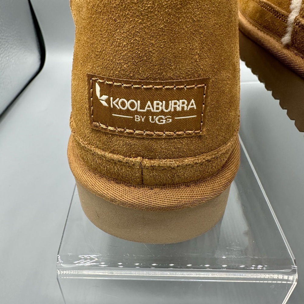 UGG Koolaburra Boots mid-calf Camel color Size 10 ready for winter in comfort - Picture 5 of 11